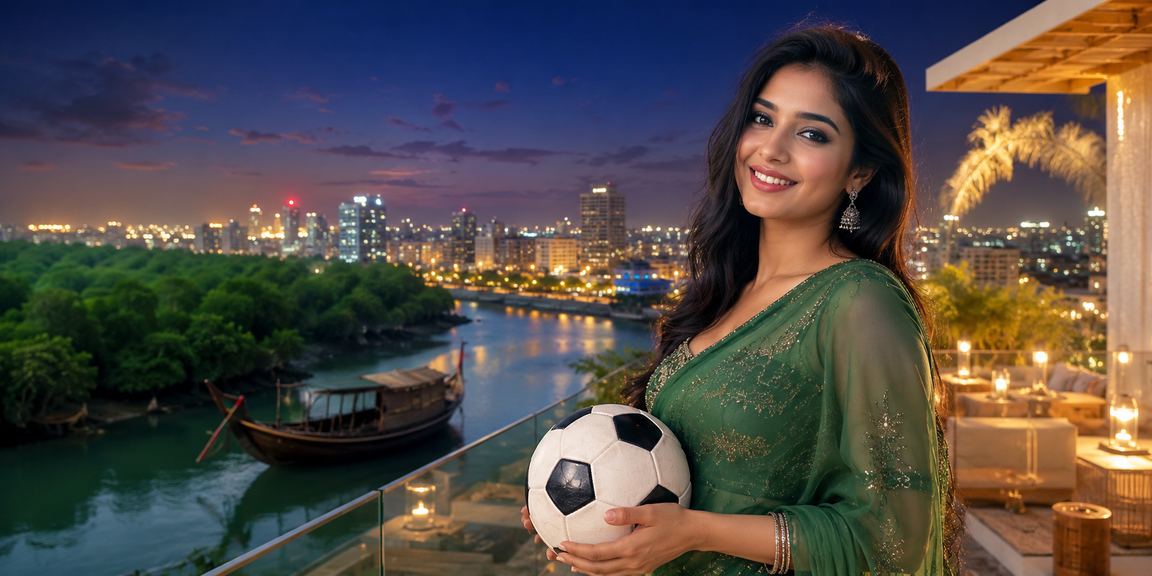 সুন্দরবন অঞ্চলে ফুটবল বেটিং করছেন স্থানীয় খেলাধুলাপ্রেমী